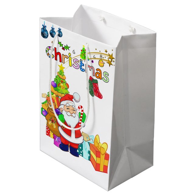 Julpresentpåsar (Baksidan Vinklad)
