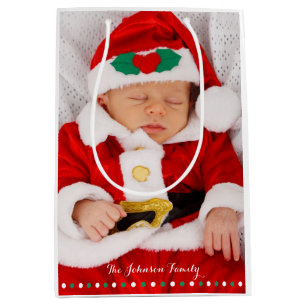 Julpresentsäckar med medellång Personlig