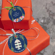 Julpresenttaggar med gammaldags charm