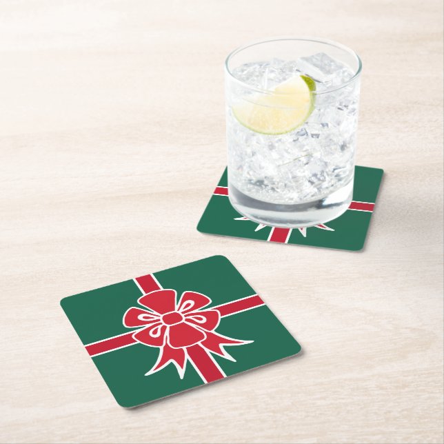 Julpresentunderlägg Underlägg Papper Kvadrat (Insitu)