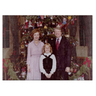 Julpresidenten James Jimmy Carter Vita huset