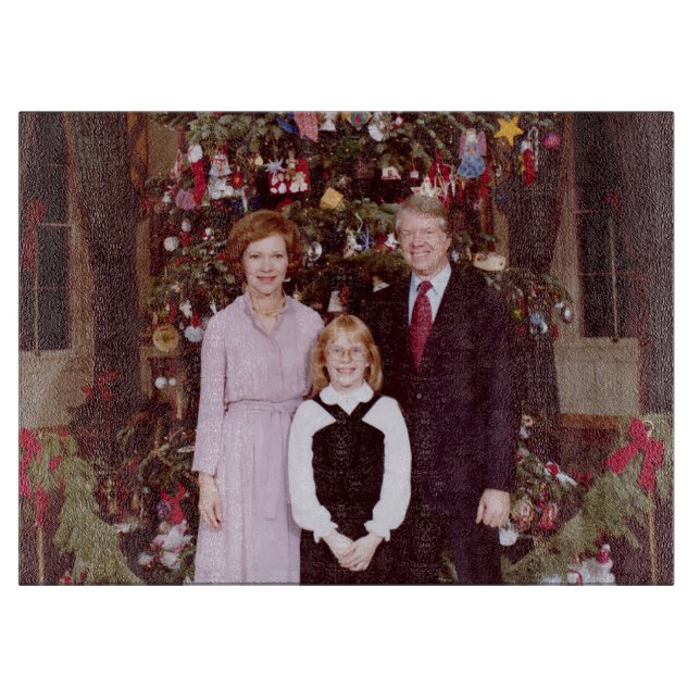 Julpresidenten James Jimmy Carter Vita huset (Framsidan)