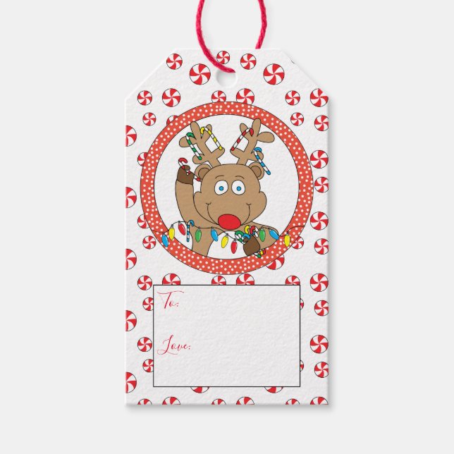 Julpryder Says Presentetikett (Framsidan)