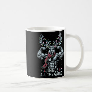 Julprydern Gym Workout Jingle - hela vinden Kaffemugg