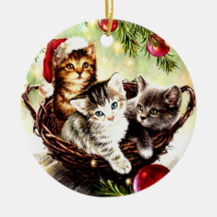 Julprydnad - Cat Lover Julgransprydnad Keramik