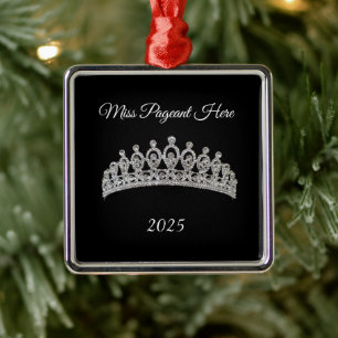 Julprydnad för prinsess Tiara Julgransprydnad Metall