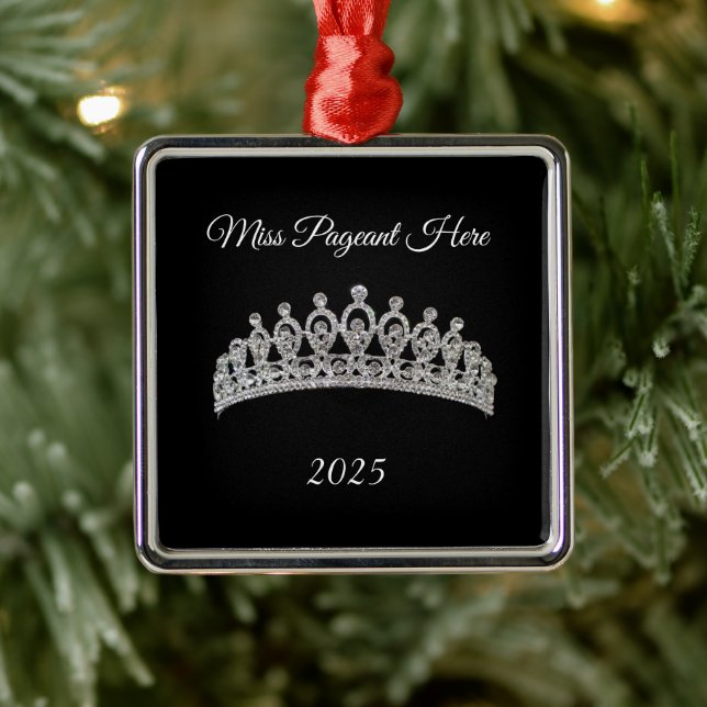 Julprydnad för prinsess Tiara Julgransprydnad Metall (Träd)
