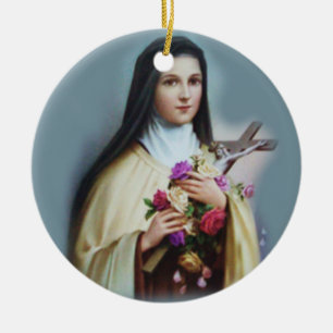 Julprydnad för St. Therese Julgransprydnad Keramik