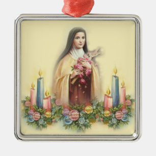 Julprydnad för St. Therese Julgransprydnad Metall