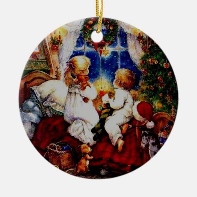 Julprydnad Julgransprydnad Keramik (Framsidan)