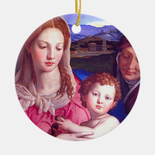 Julprydnad Julgransprydnad Keramik (Framsidan)