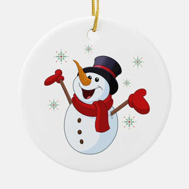 Julprydnad Julgransprydnad Keramik (Framsidan)
