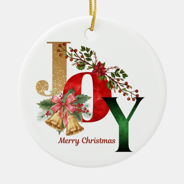 Julprydnad Julgransprydnad Keramik (Framsidan)