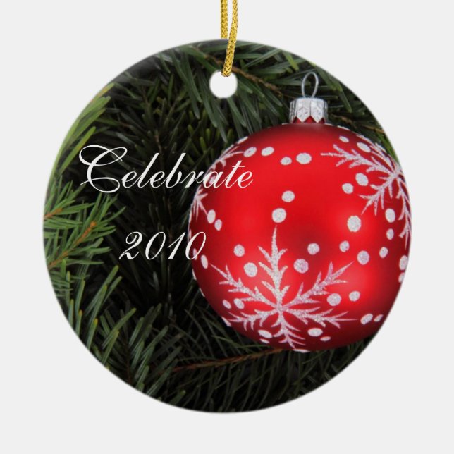 Julprydnad Julgransprydnad Keramik (Framsidan)