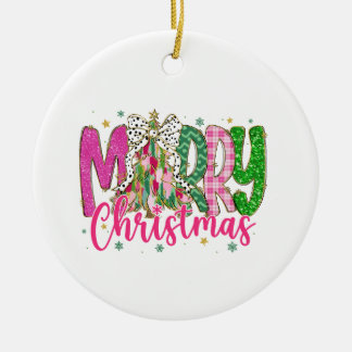 Julprydnad, julklapp julgransprydnad keramik