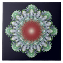 Julprydnad Kakelplatta