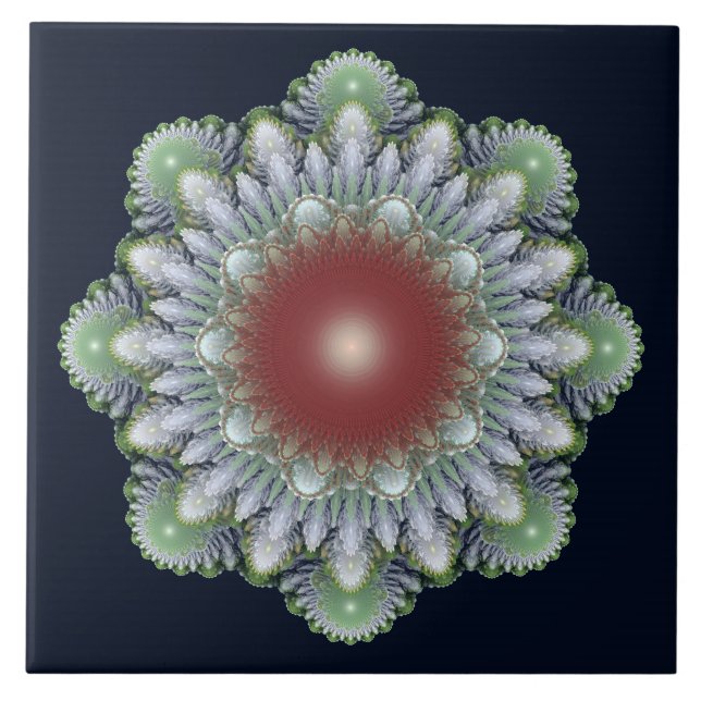 Julprydnad Kakelplatta (Framsidan)