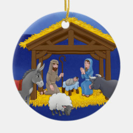 Julprydnad med en lekplatta julgransprydnad keramik