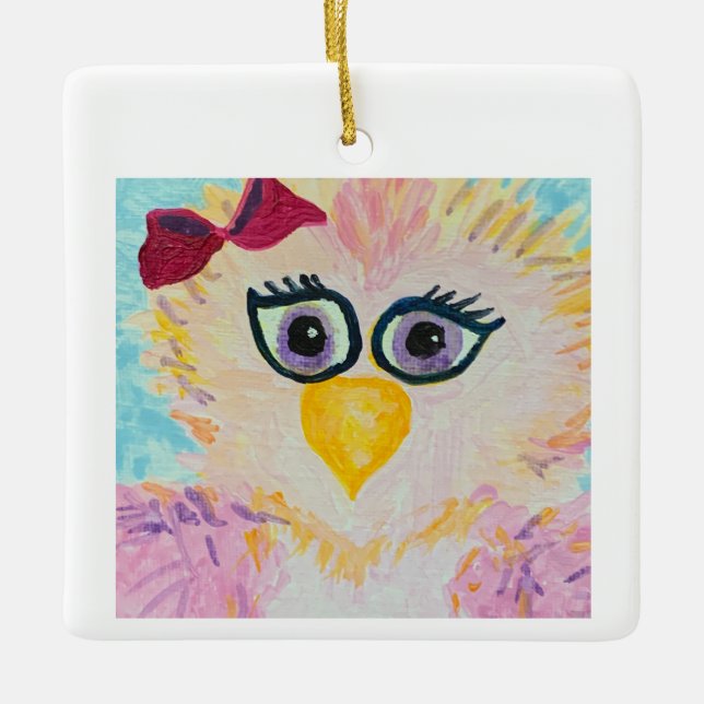 Julprydnad med Tiny Taca Julgransprydnad Keramik (Framsida)