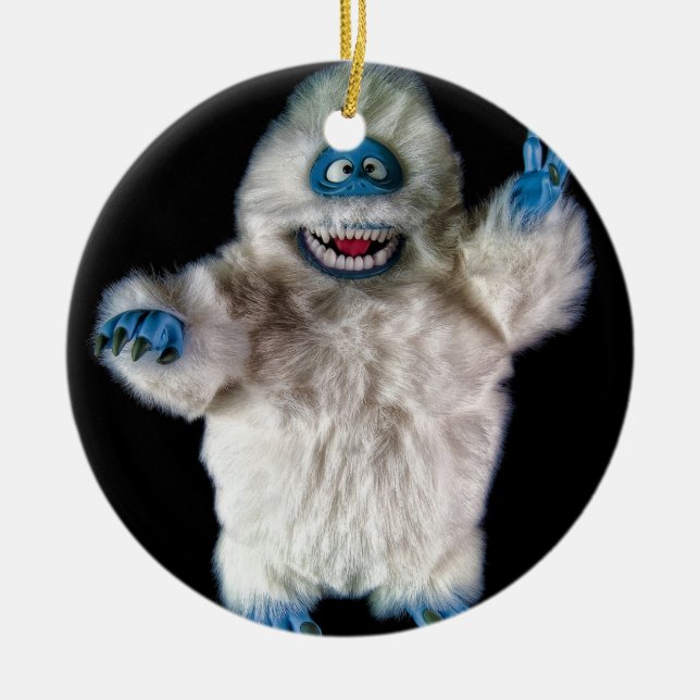 Julprydnad - Snögubbe Julgransprydnad Keramik (Framsidan)