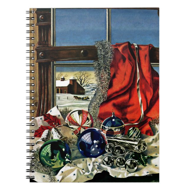Julprydnadar Anteckningsbok (Framsidan)