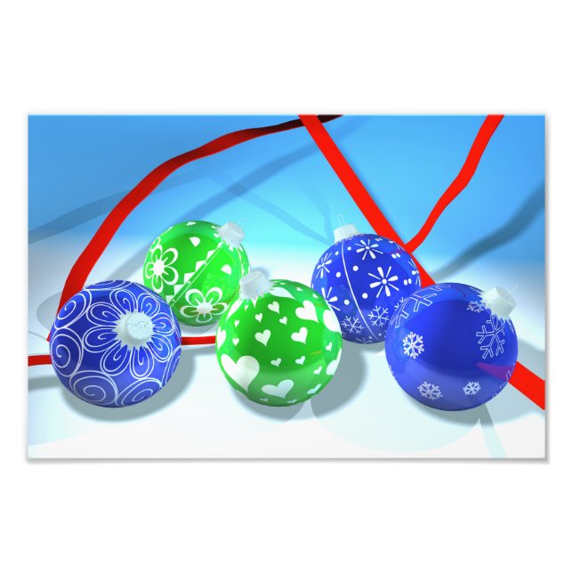 Julprydnadar Fototryck (Framsidan)