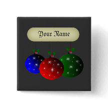 Julprydnadar med snöflingor. Tillfoga ditt namn