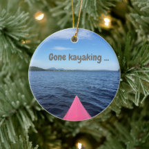 Julprydnaden "Borta Kayaking"