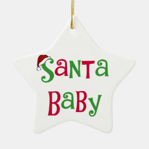julprydnaden Santa Baby Julgransprydnad Keramik