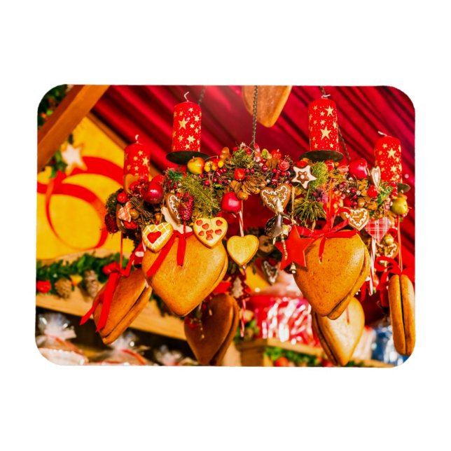 Julprydnader Magnet (Horisontell)