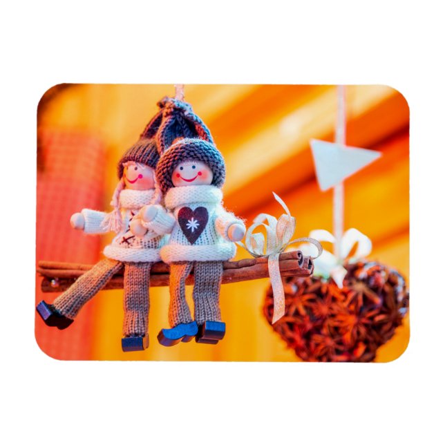 Julprydnader Magnet (Horisontell)