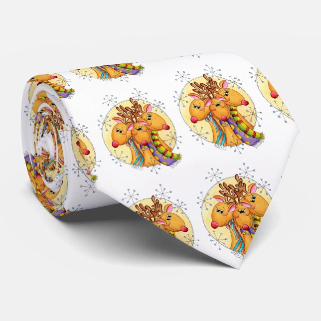 Julprydnader med stjärnor slips (Rullad)