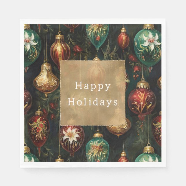 Julprydnader Pappersservett (Framsidan)