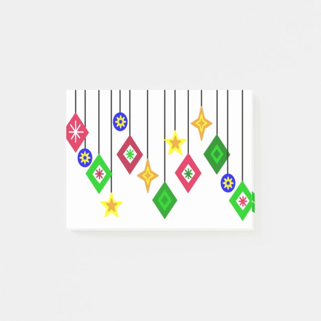 Julprydnader Post-it Block (Framsida)