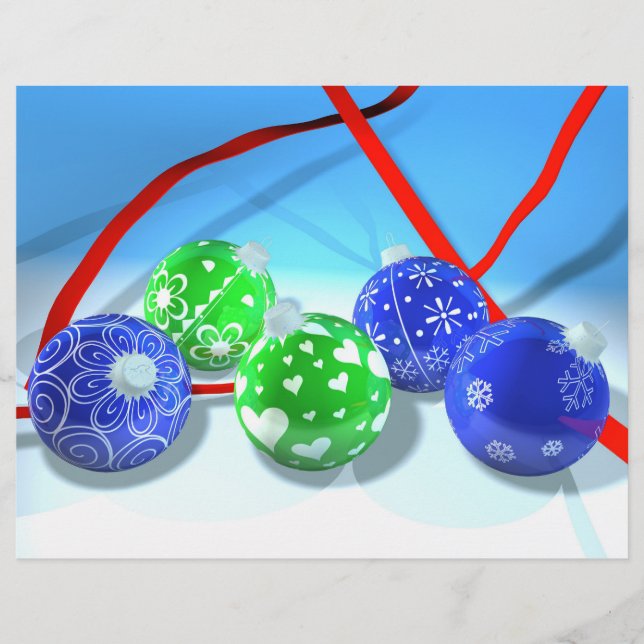 Julprydnader Reklamblad (Framsidan)