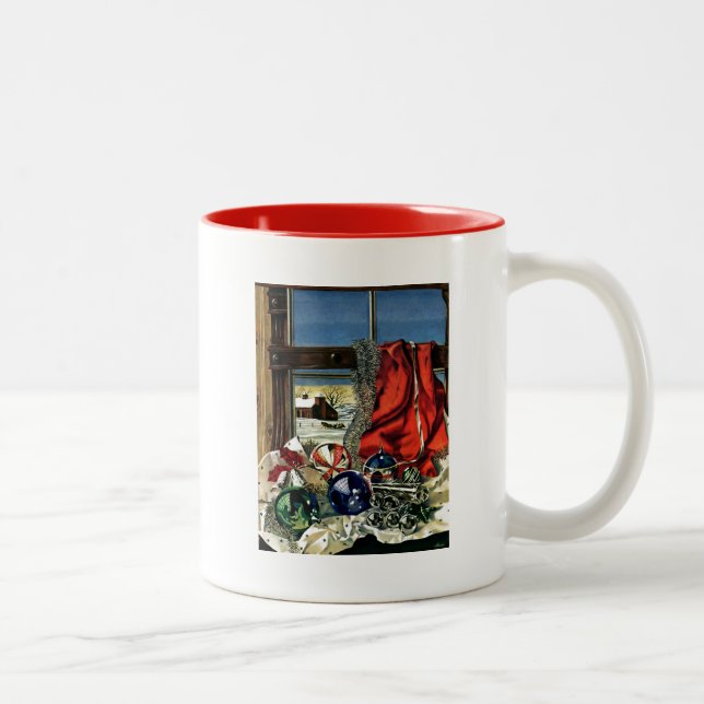 Julprydnader Två-Tonad Mugg (Höger)