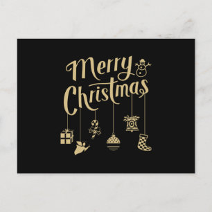 Julprydnadsföremål Dekorationen God jul Vykort