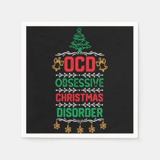 Julprydnadsföremål Design- Ocd Obsessiv Christma Pappersservett