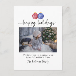 Julprydnadsföremål Glad helg 1 FotoElegant