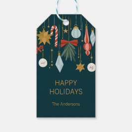 Julprydnadsföremål Glad helg Presentetikett