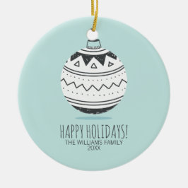 Julprydnadsföremål Helgdag keramiskt prydnadsförem Julgransprydnad Keramik