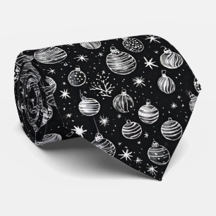 Julprydnadsföremål i Black & White Line Art Slips