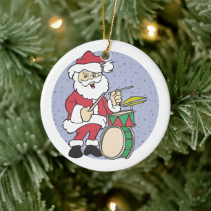 julprydnadsföremål i jultomten julgransprydnad keramik