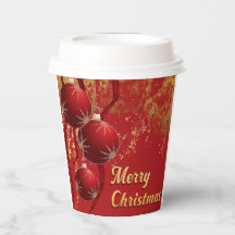 Julprydnadsföremål i Luxe Red och guld