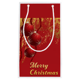 Julprydnadsföremål i Luxe Red och guld