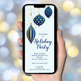 Julprydnadsföremål, Julfest Inbjudningar