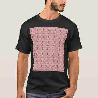Julprydnadsföremål Mönster Rosa T Shirt