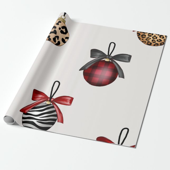 Julprydnadsföremål Pappra Presentpapper (Utrullad)