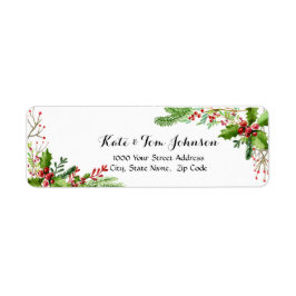 Julprydnadsföremål Returadressetikett Returadress Etikett