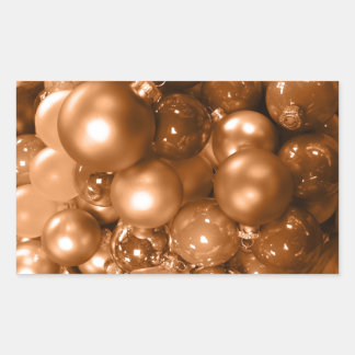 Julprydnadsgåvor vid Träd-destinationen Helgdag Rektangulärt Klistermärke